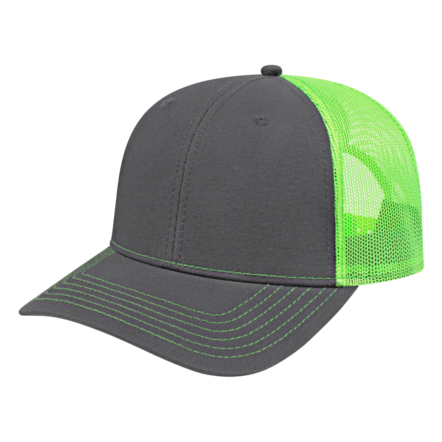 Blue Generation Trucker Mesh Back Cap-BG1528C