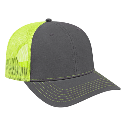 Blue Generation Trucker Mesh Back Cap-BG1528C