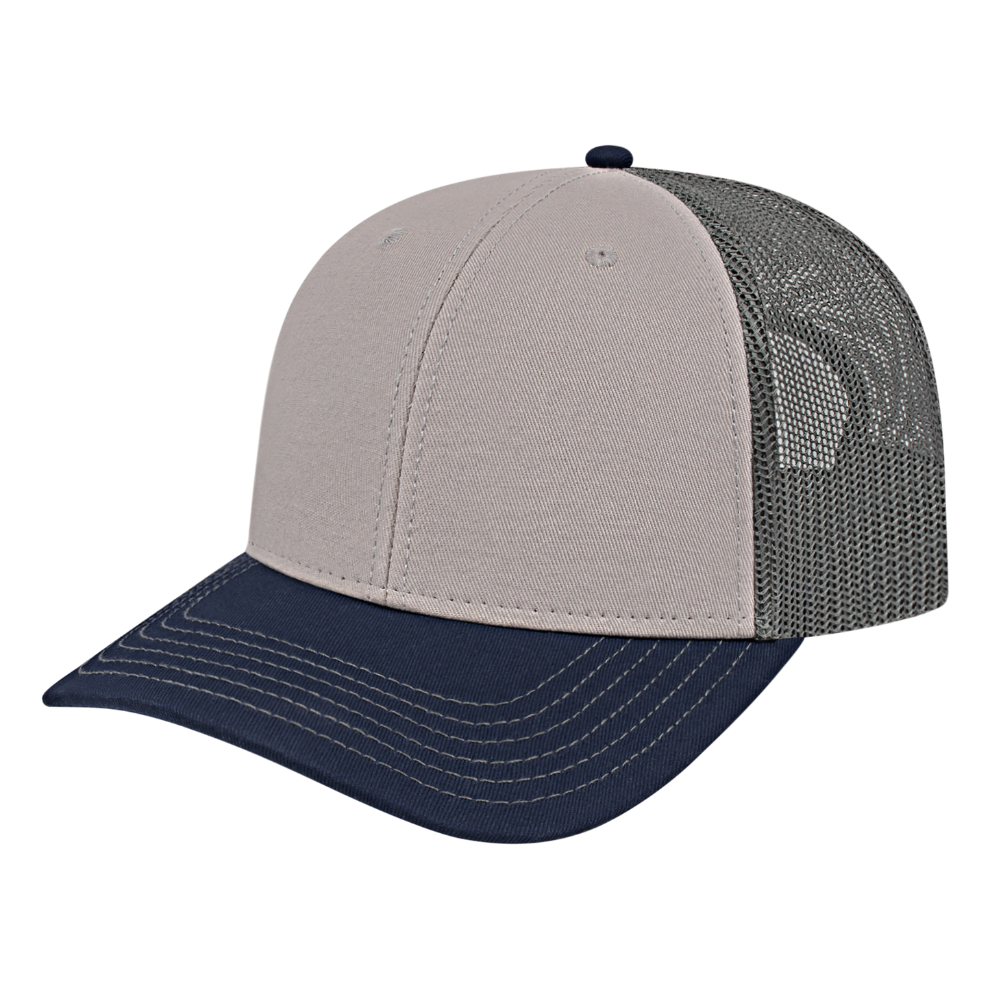 Blue Generation Trucker Mesh Back Cap-BG1528C