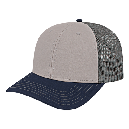 Blue Generation Trucker Mesh Back Cap-BG1528C