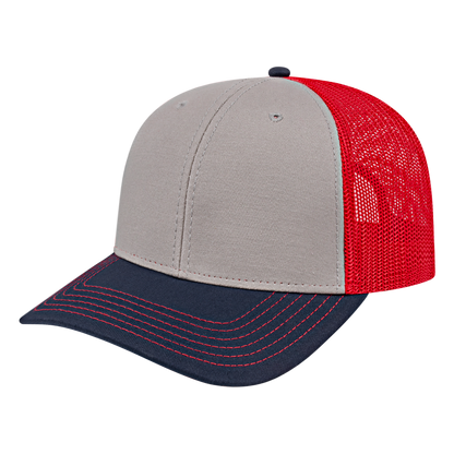 Blue Generation Trucker Mesh Back Cap-BG1528C