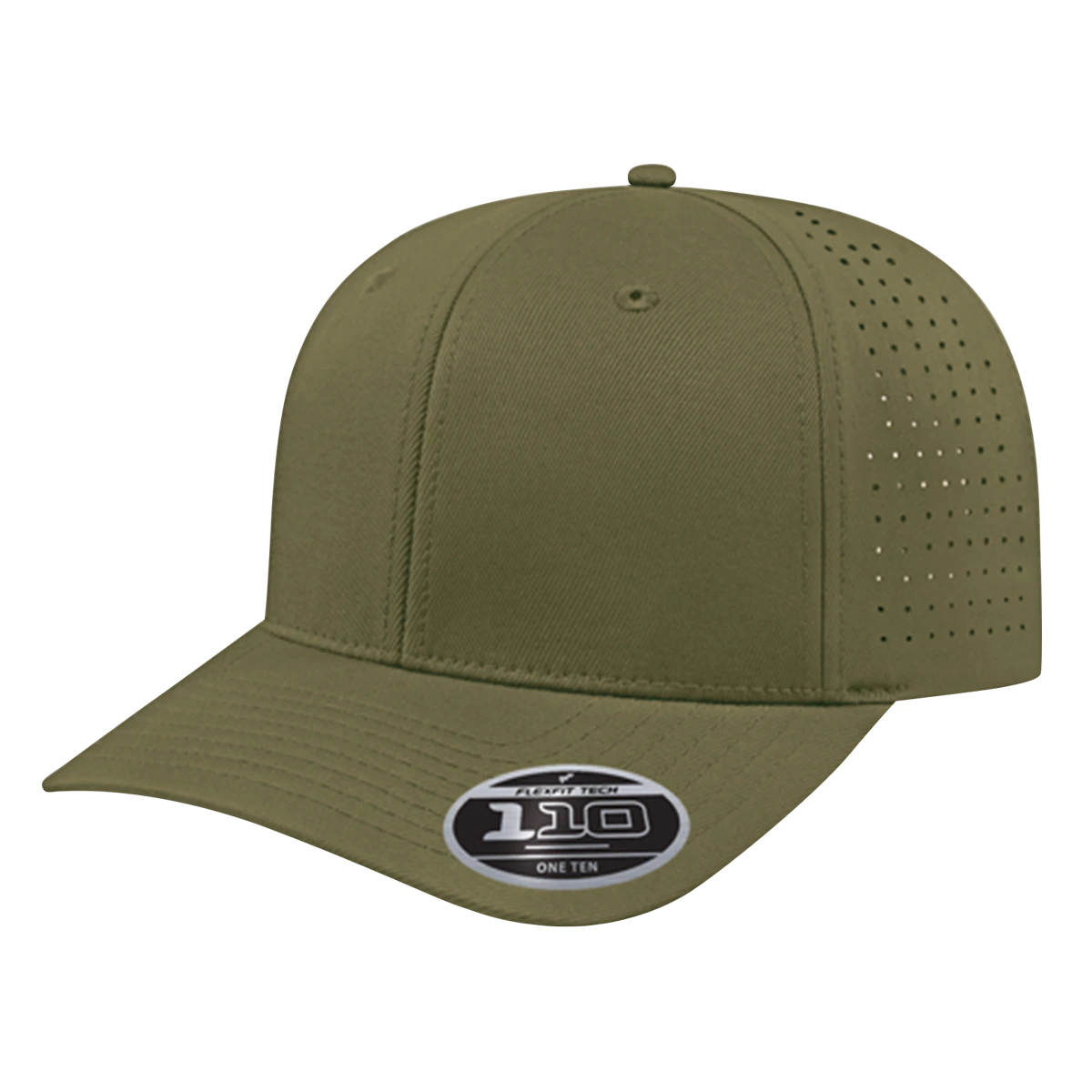 Blue Generation Flexfit 110® Perforated Performance Snap Back Cap-BG1533C