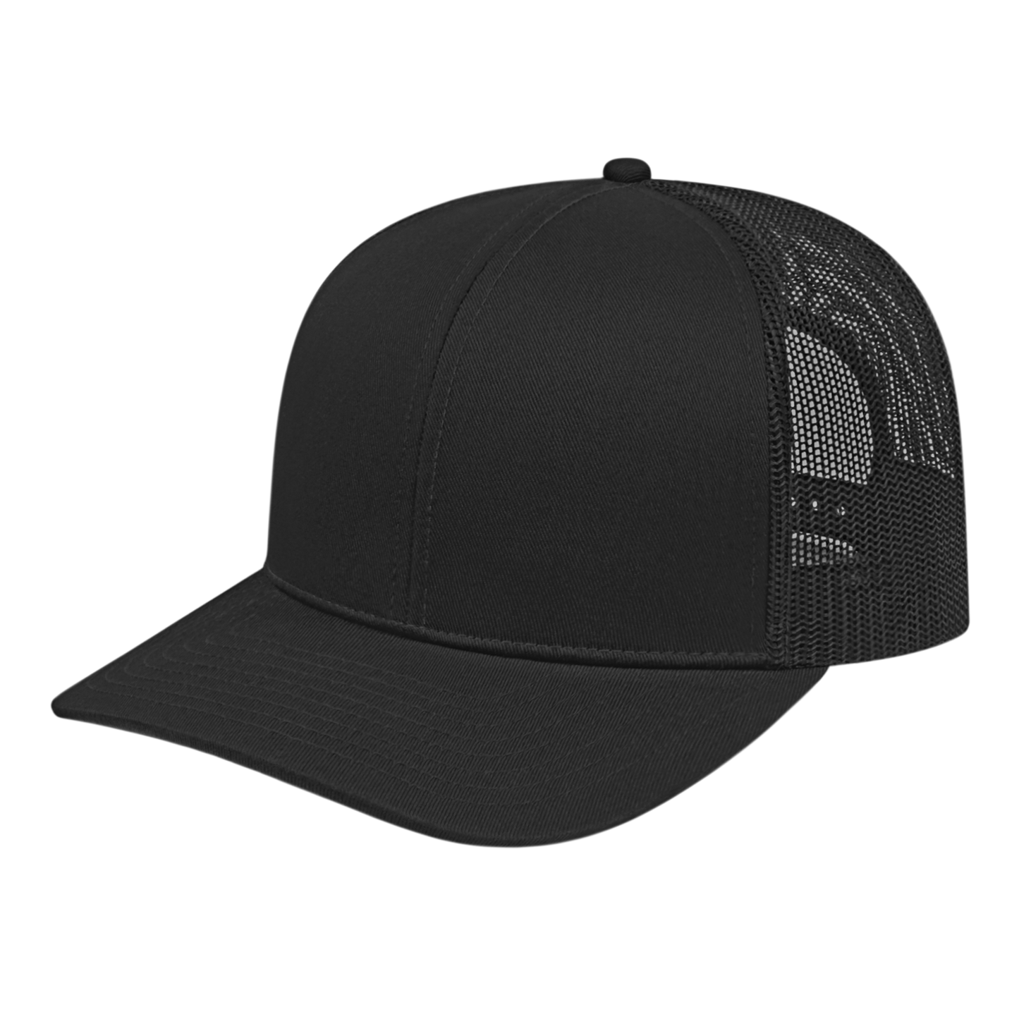 Blue Generation Poly/Cotton Trucker Mesh Back Cap-BG1538C