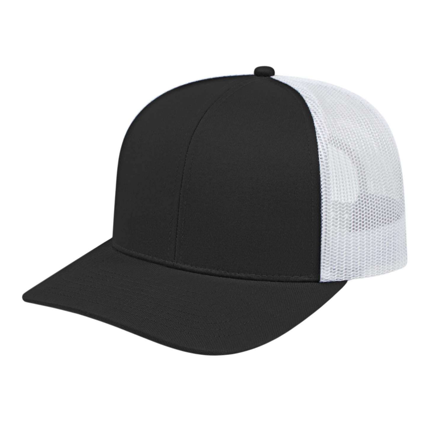 Blue Generation Poly/Cotton Trucker Mesh Back Cap-BG1538C