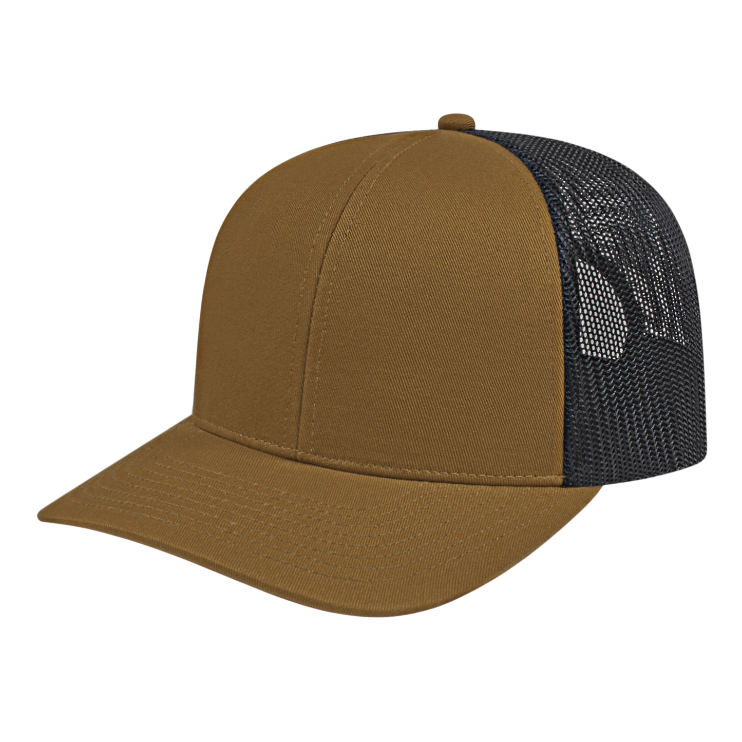 Blue Generation Poly/Cotton Trucker Mesh Back Cap-BG1538C