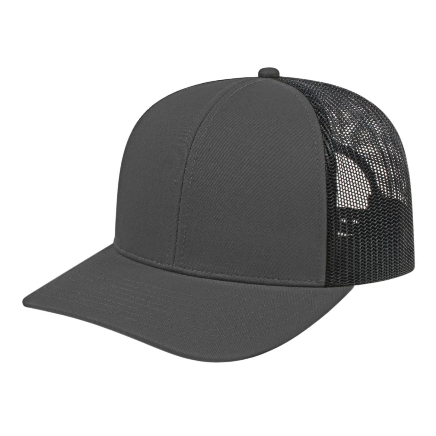 Blue Generation Poly/Cotton Trucker Mesh Back Cap-BG1538C