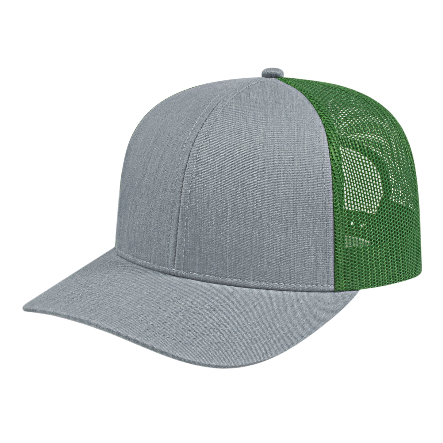Blue Generation Poly/Cotton Trucker Mesh Back Cap-BG1538C