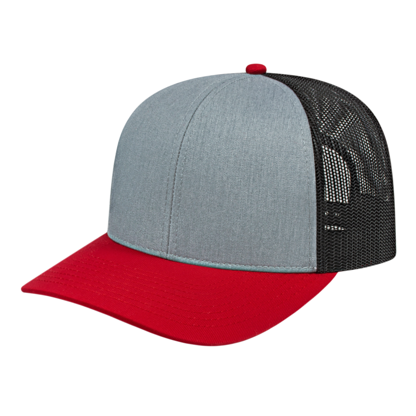 Blue Generation Poly/Cotton Trucker Mesh Back Cap-BG1538C