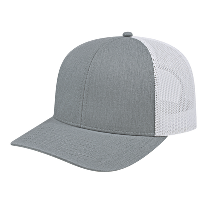 Blue Generation Poly/Cotton Trucker Mesh Back Cap-BG1538C