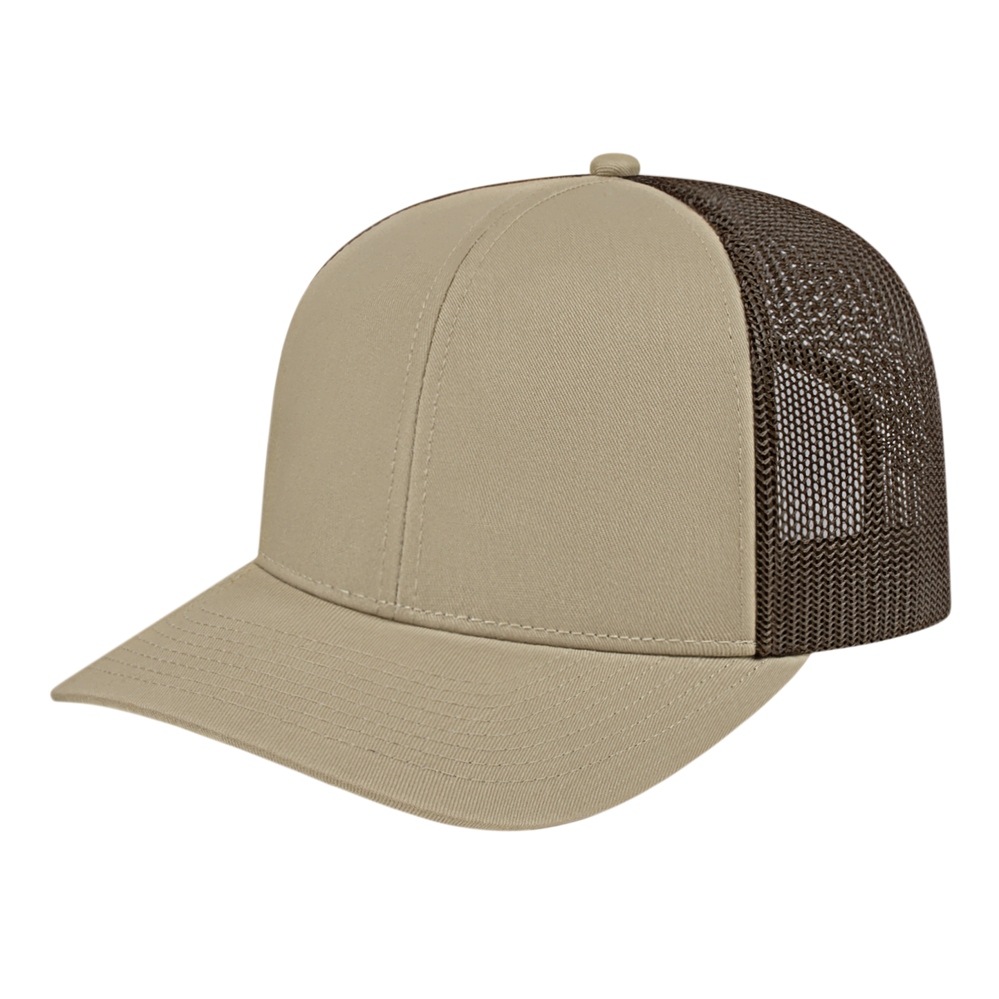 Blue Generation Poly/Cotton Trucker Mesh Back Cap-BG1538C