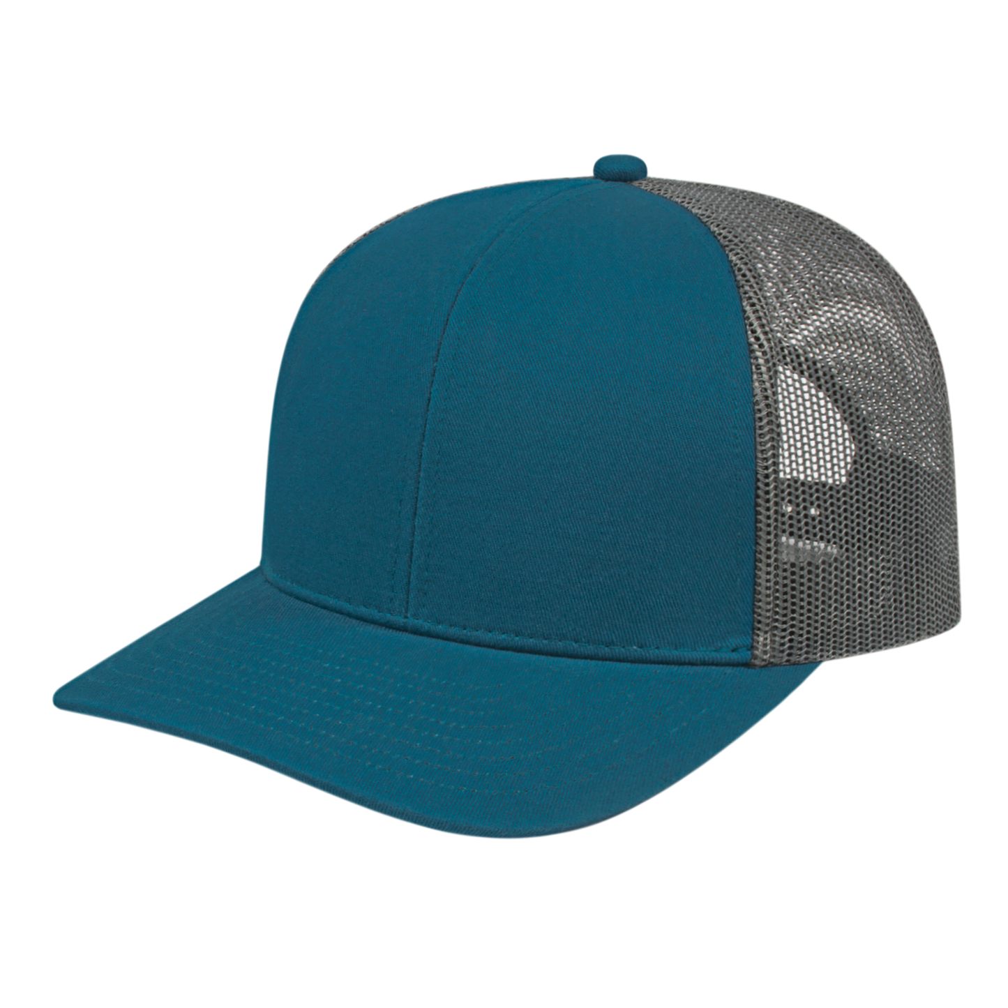 Blue Generation Poly/Cotton Trucker Mesh Back Cap-BG1538C
