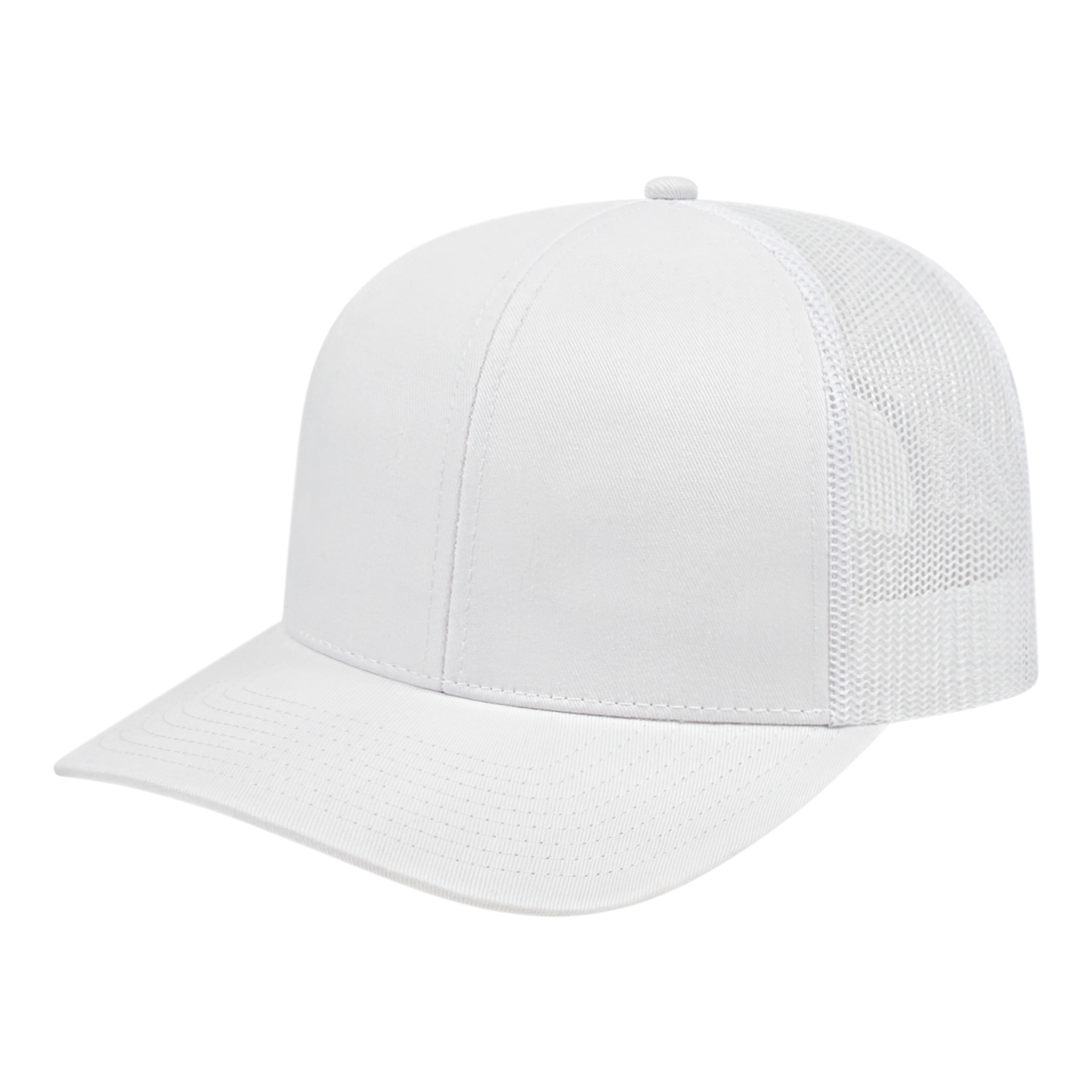 Blue Generation Poly/Cotton Trucker Mesh Back Cap-BG1538C
