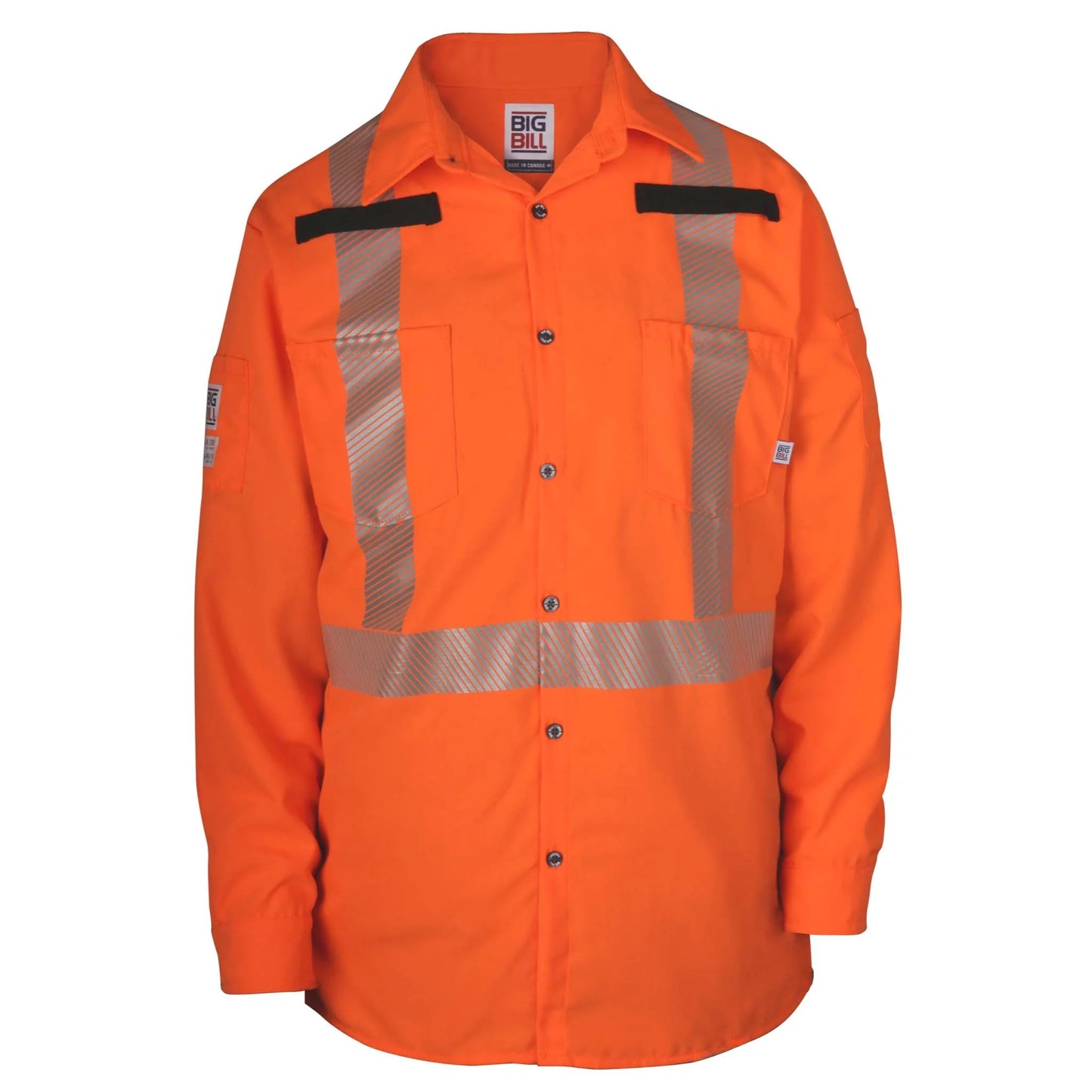 Big Bill  High Visibility Lightweight Ripstop Work Shirt -154HVP