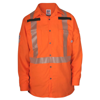 Big Bill  High Visibility Lightweight Ripstop Work Shirt -154HVP