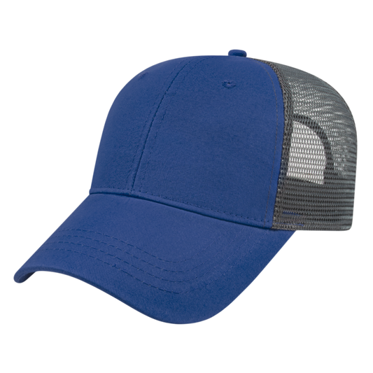 Blue Generation  X-tra Value Trucker Mesh Back Cap-BG1550C