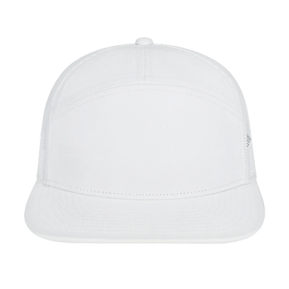 Blue Generation 7 Panel Trucker Cap-BG1557C