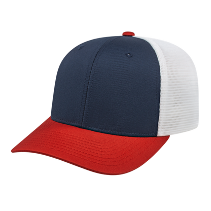 Blue Generation Flexfit 110® Premium Trucker Mesh Back Cap-BG1585C