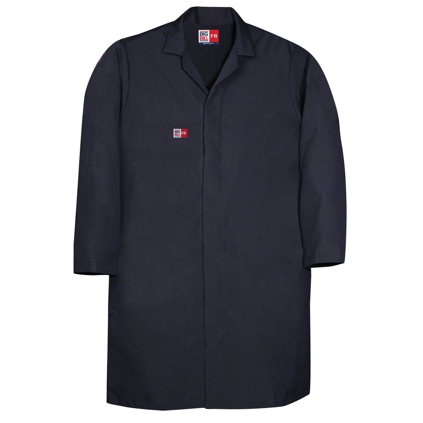 Big Bill  Pocketless Flame Resistant Lab Coat -167US9NP