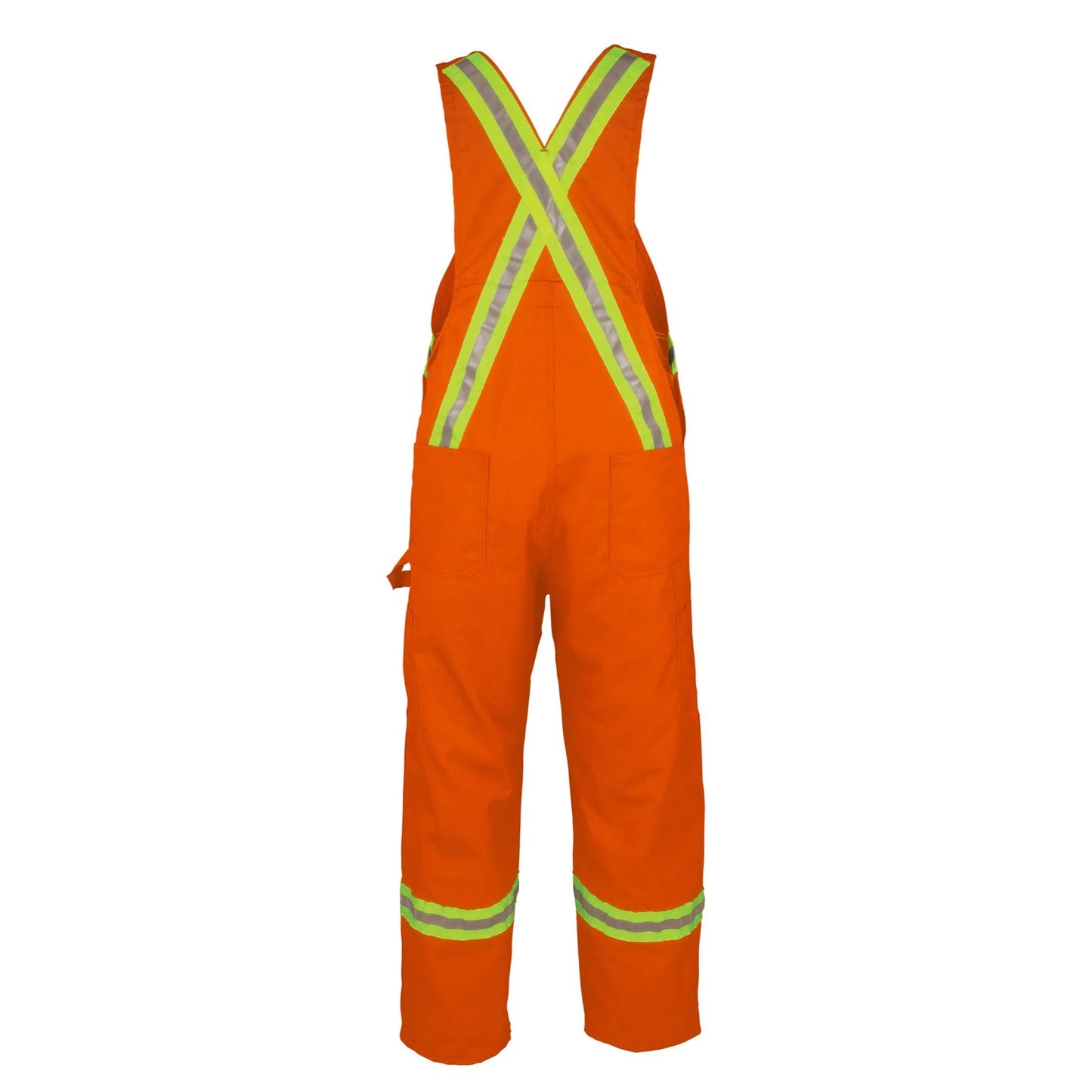 Big Bill High Visibility Unlined Industrial Bib Overall with Reflective Material -178BF - Basics Clothing Store