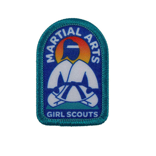 Girl Scouts Martial Arts Sew-On Patch - 18069