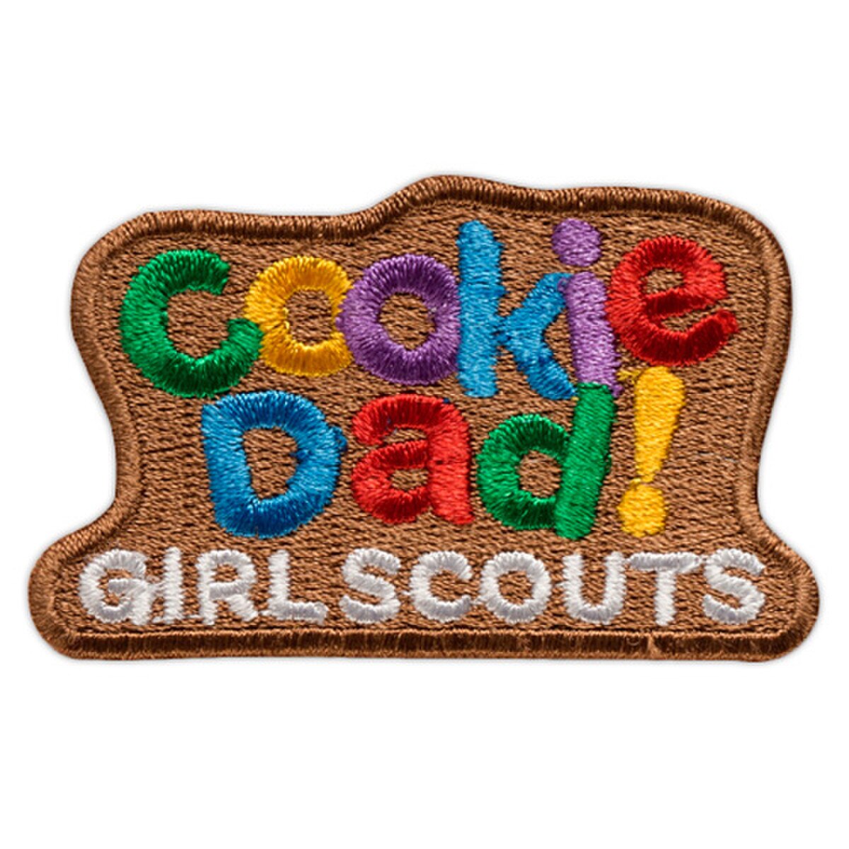 Girl Scouts Cookie Dad Sew-On Patch - 18250