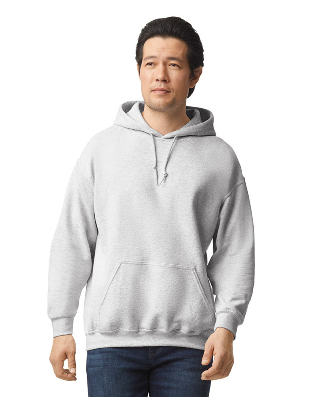Classic Heather Gray Pullover Hoodie (Medium Ash Grey) (CLEARANCE)