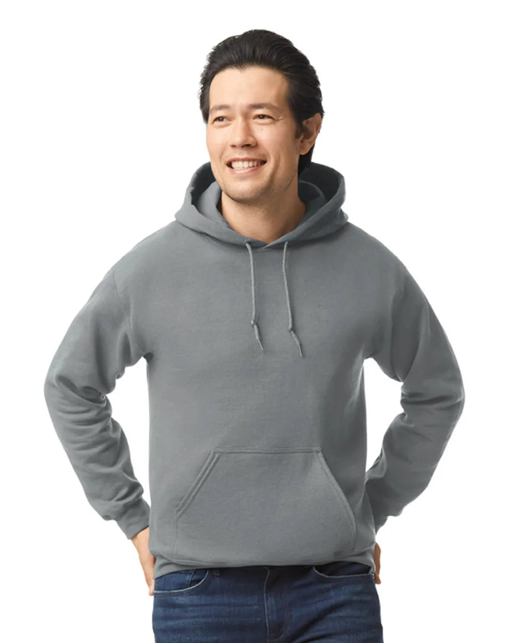 Gildan Adult Hooded Sweatshirt, Graphite Heather