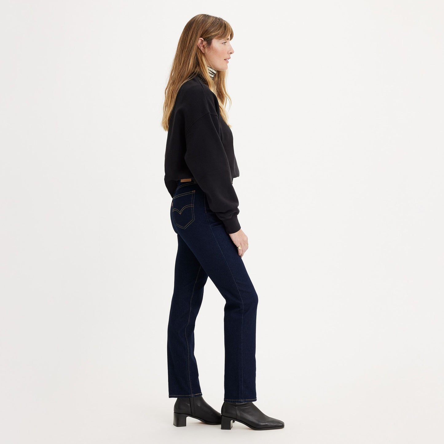 Levi's 724 High Rise Women's Slim Straight Jeans - Cast Shadows