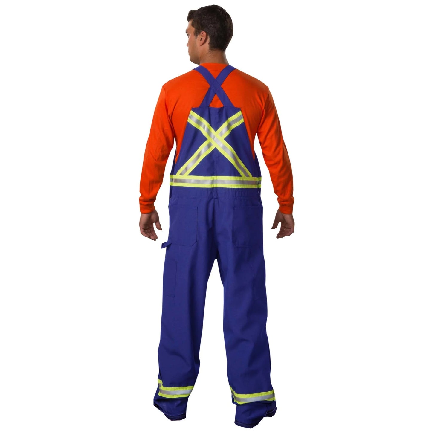 Big Bill Flame Resistant Unlined Bib Overall with Reflective Tape -189US7 - Basics Clothing Store