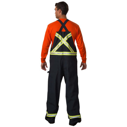 Big Bill Flame Resistant Unlined Bib Overall with Reflective Tape -189US7 - Basics Clothing Store