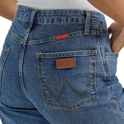 Wrangler® Women's Cowboy Cut® Slim Fit Stretch Jean - Stonewash