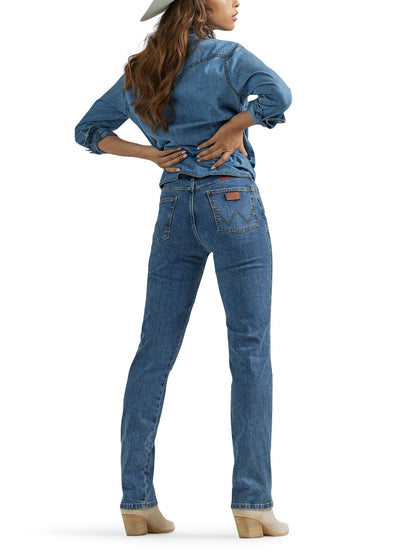 Wrangler® Women's Cowboy Cut® Slim Fit Stretch Jean - Stonewash