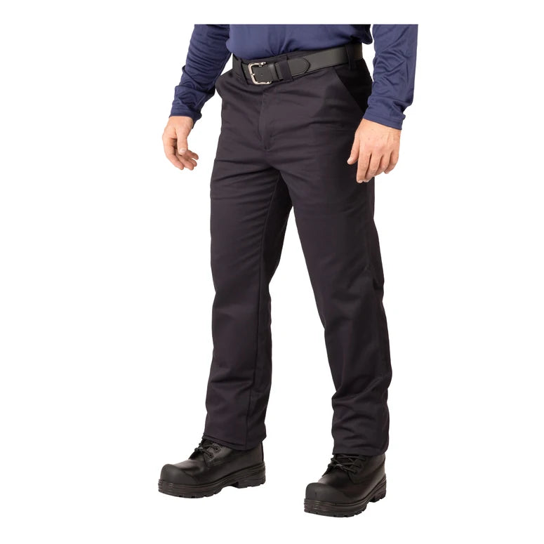 100 Cotton Regular Fit Industrial Work Pants 60 / 30 / Navy