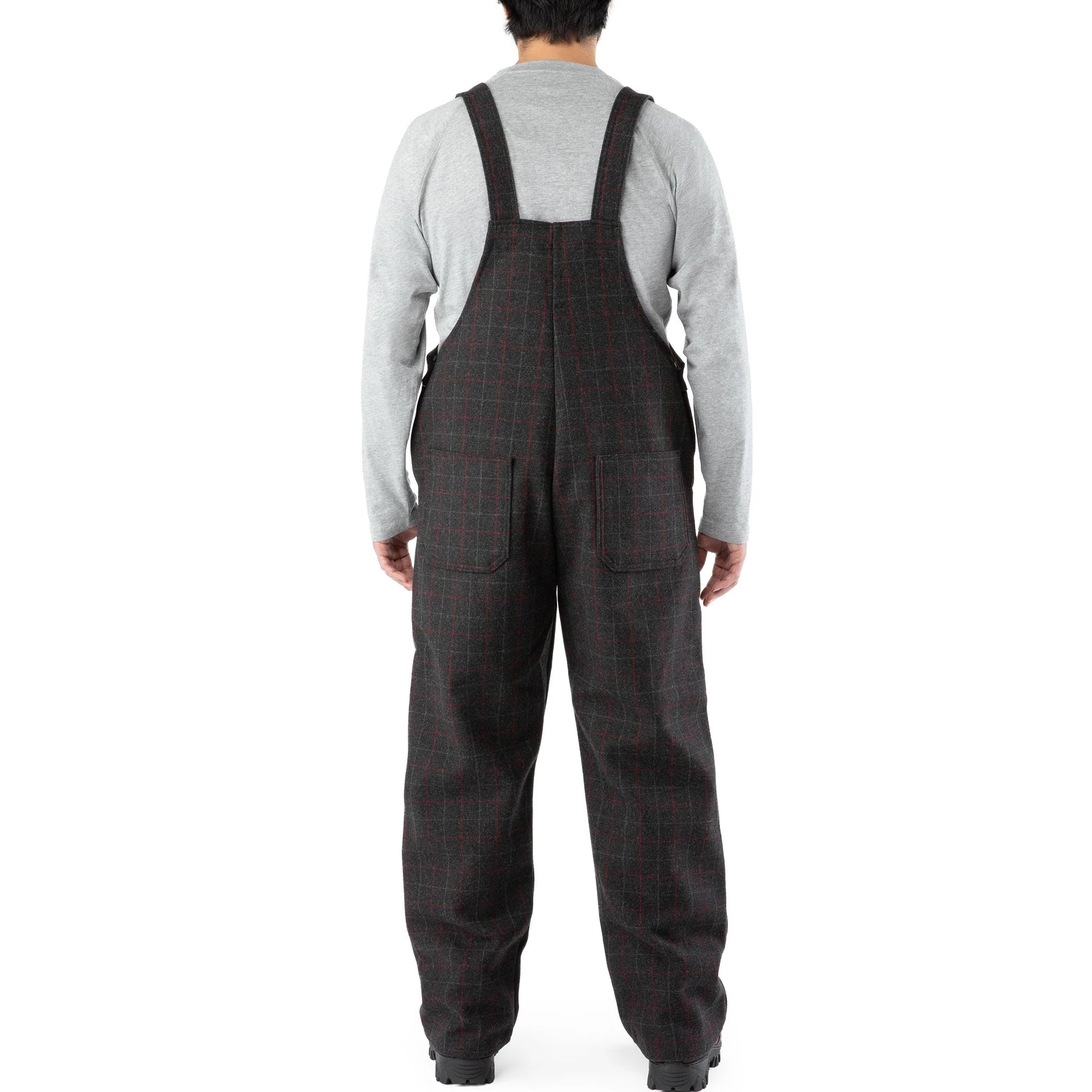 Big Bill 100% Wool Woodman's Bib -Charcoal -190 - Basics Clothing Store