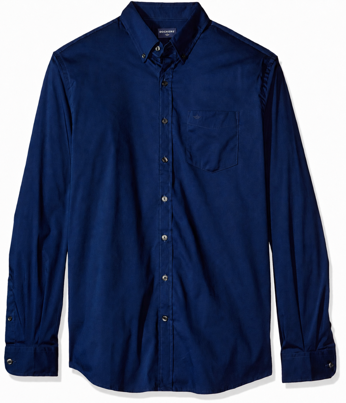 Dockers Men's Classic Fit Long Sleeve Signature Comfort Flex Shirt (Standard and Big & Tall) (2XL - Clearance)