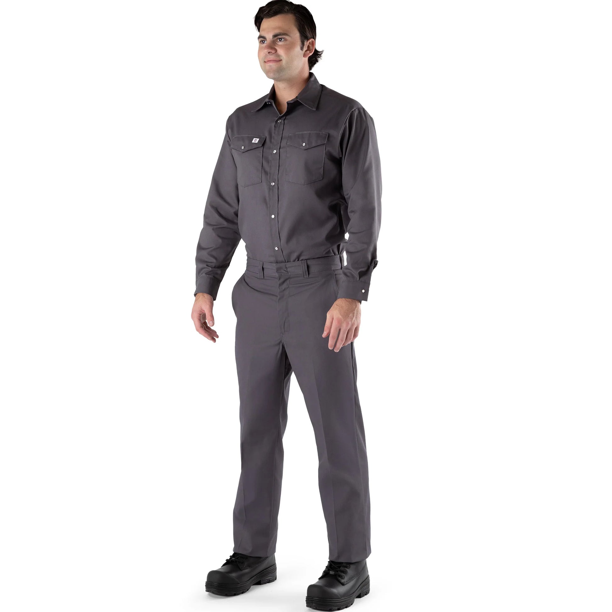 Big Bill Premium Regular Fit Work Pants -Charcoal  -1947 - Basics Clothing Store