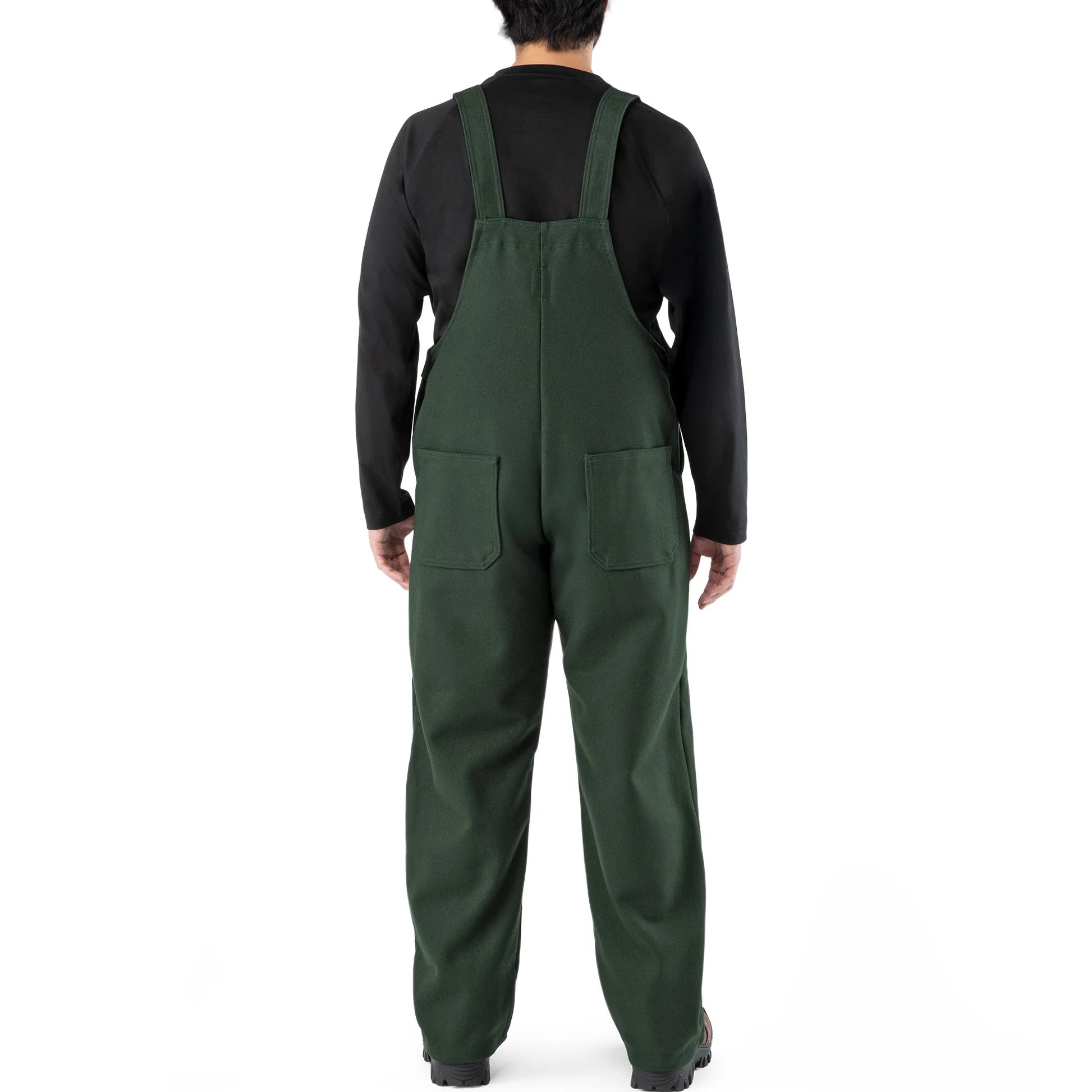 Big Bill Wool Bib -Green -194 - Basics Clothing Store