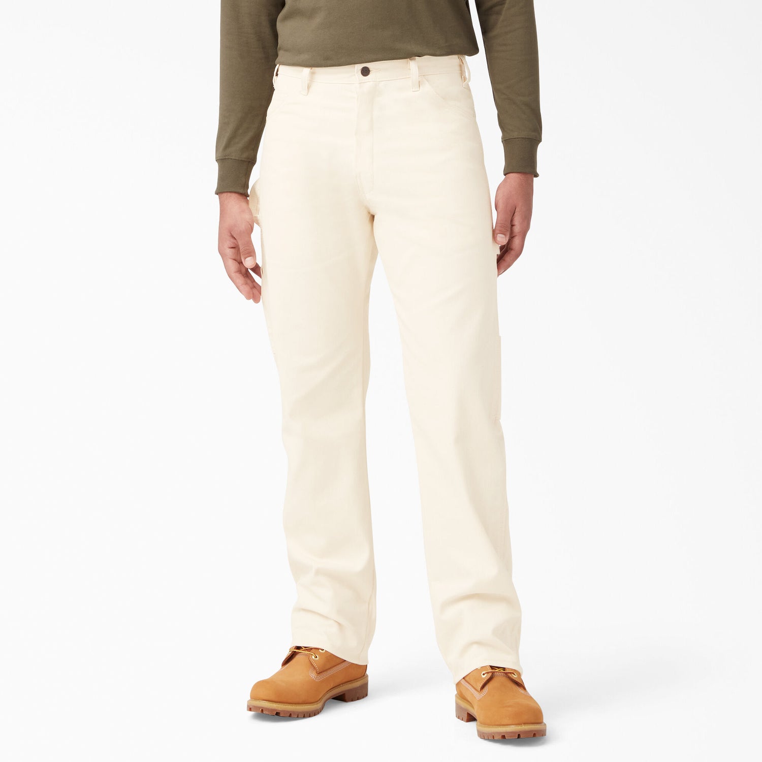 Dickies Painter's Pants Relaxed Straight Fit, White, 44 x 30, Clearance - Basics Clothing Store
