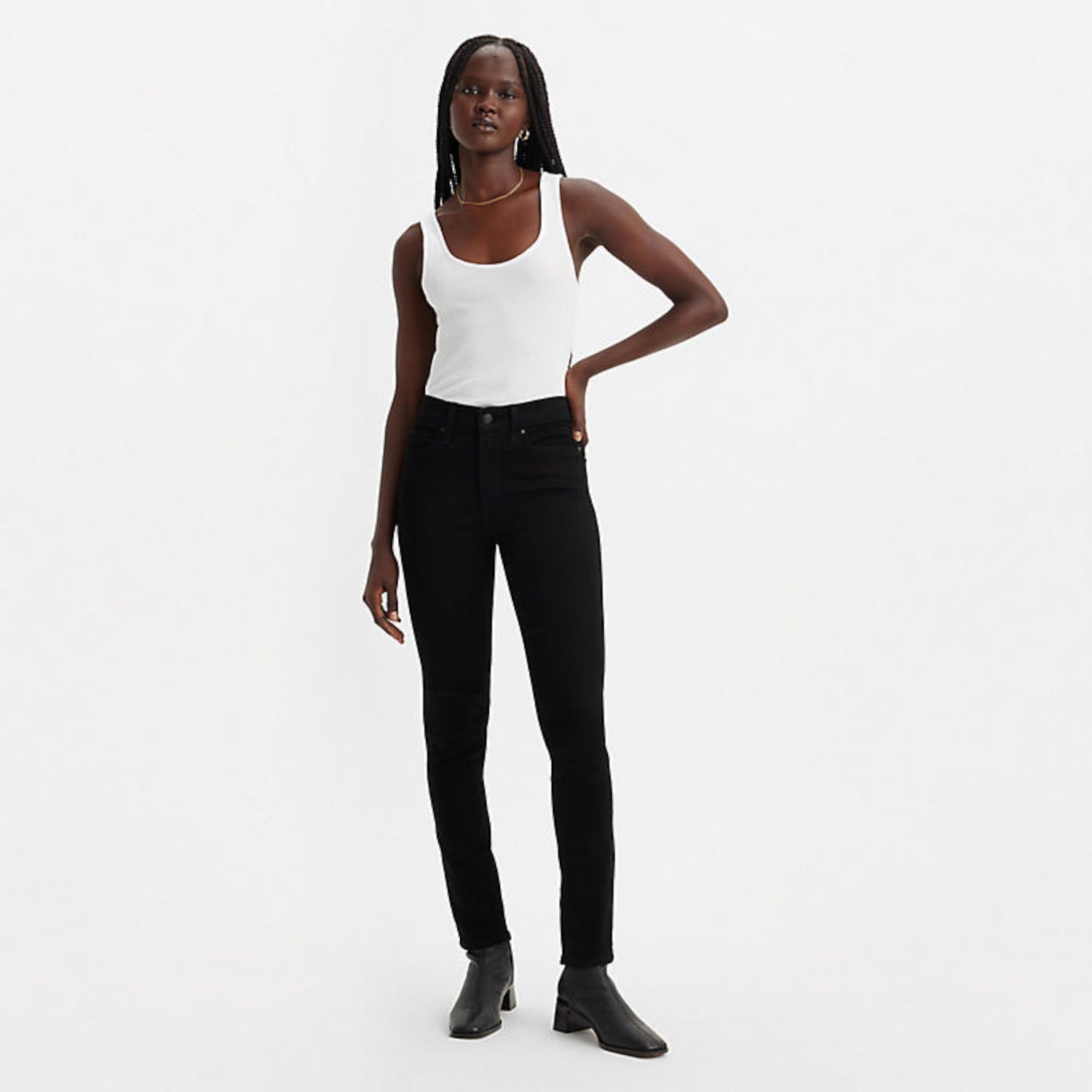 Levi's 311 Shaping Skinny Women's Jeans - Soft Black - Basics Clothing Store