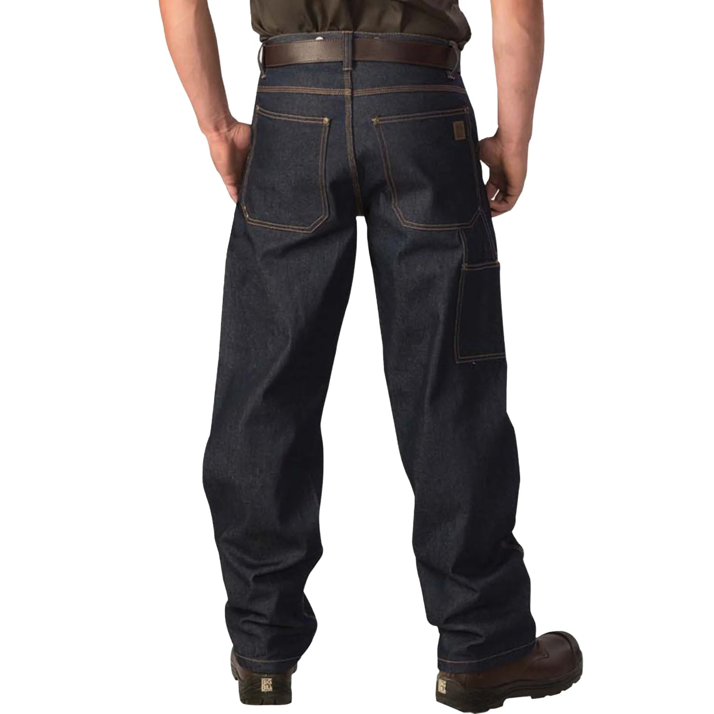 Big Bill Relaxed Fit Logger Jeans - Navy -1983