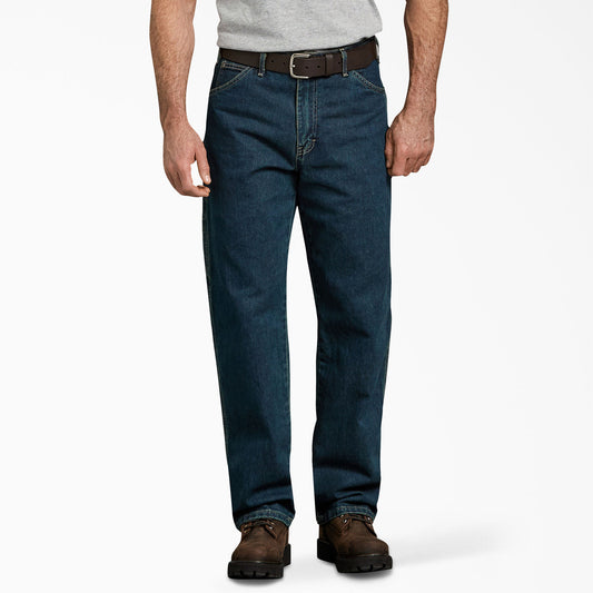 Dickies Relaxed Fit Heavyweight Carpenter Jeans, Heritage Tinted Khaki