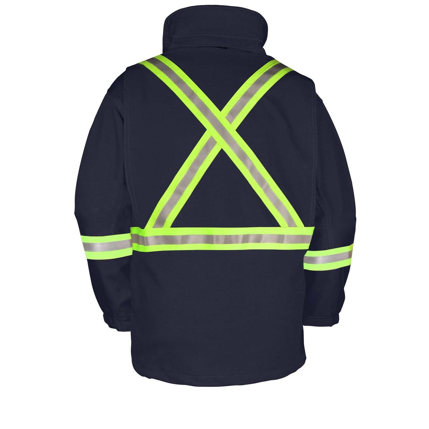 Big Bill  Flame Resistant Softshell Jacket with Reflective Tape - Navy -2015TL