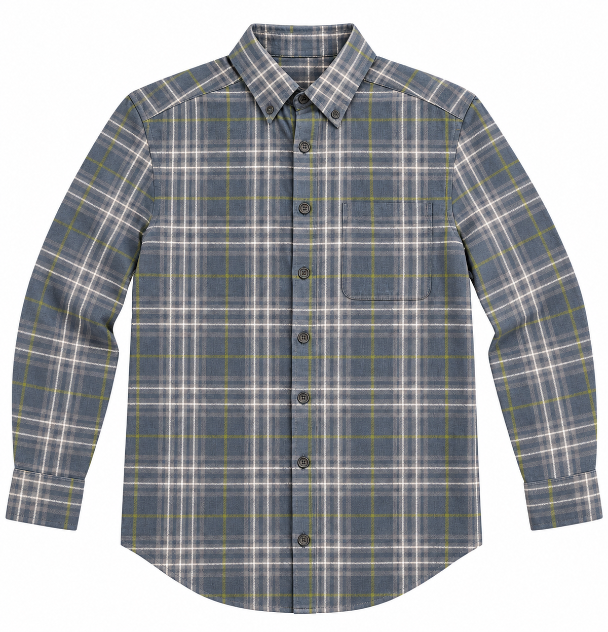 Wolverine - Men's Long Sleeve Plaid Button-Down Flannel Shirt – Long Sleeve