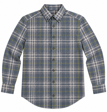 Wolverine - Men's Long Sleeve Plaid Button-Down Flannel Shirt – Long Sleeve