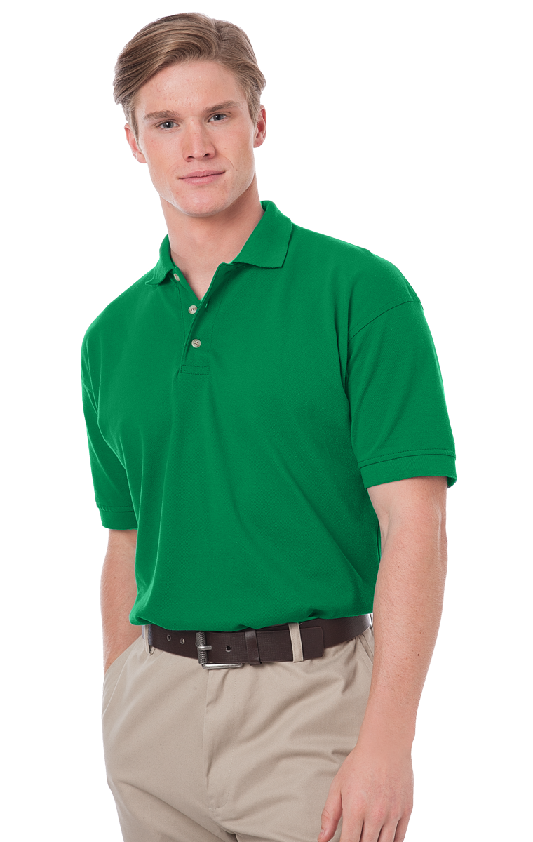 Blue Generation Men's Cotton Pique Polo-BG2201