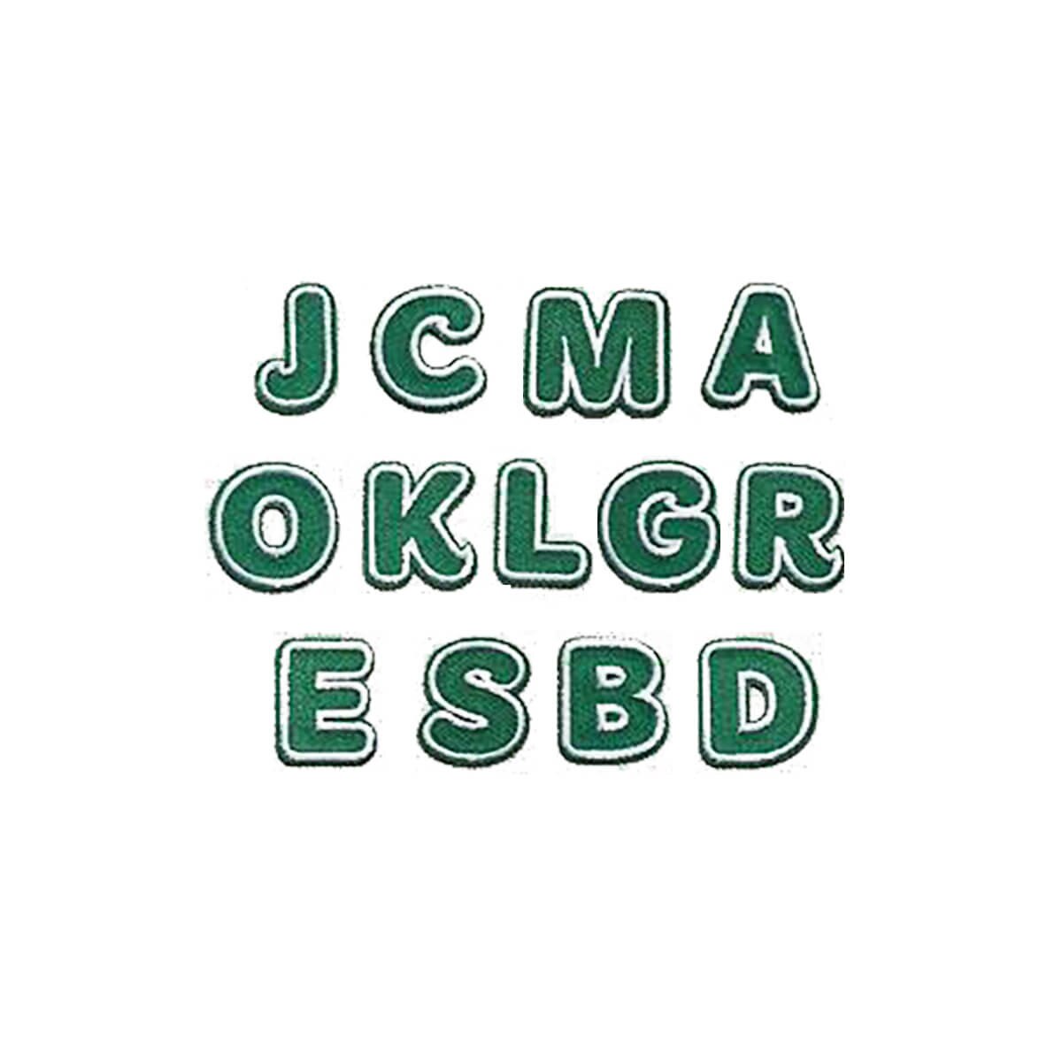 Girl Scouts Monogram Green Letters Bundle 1 - 22826