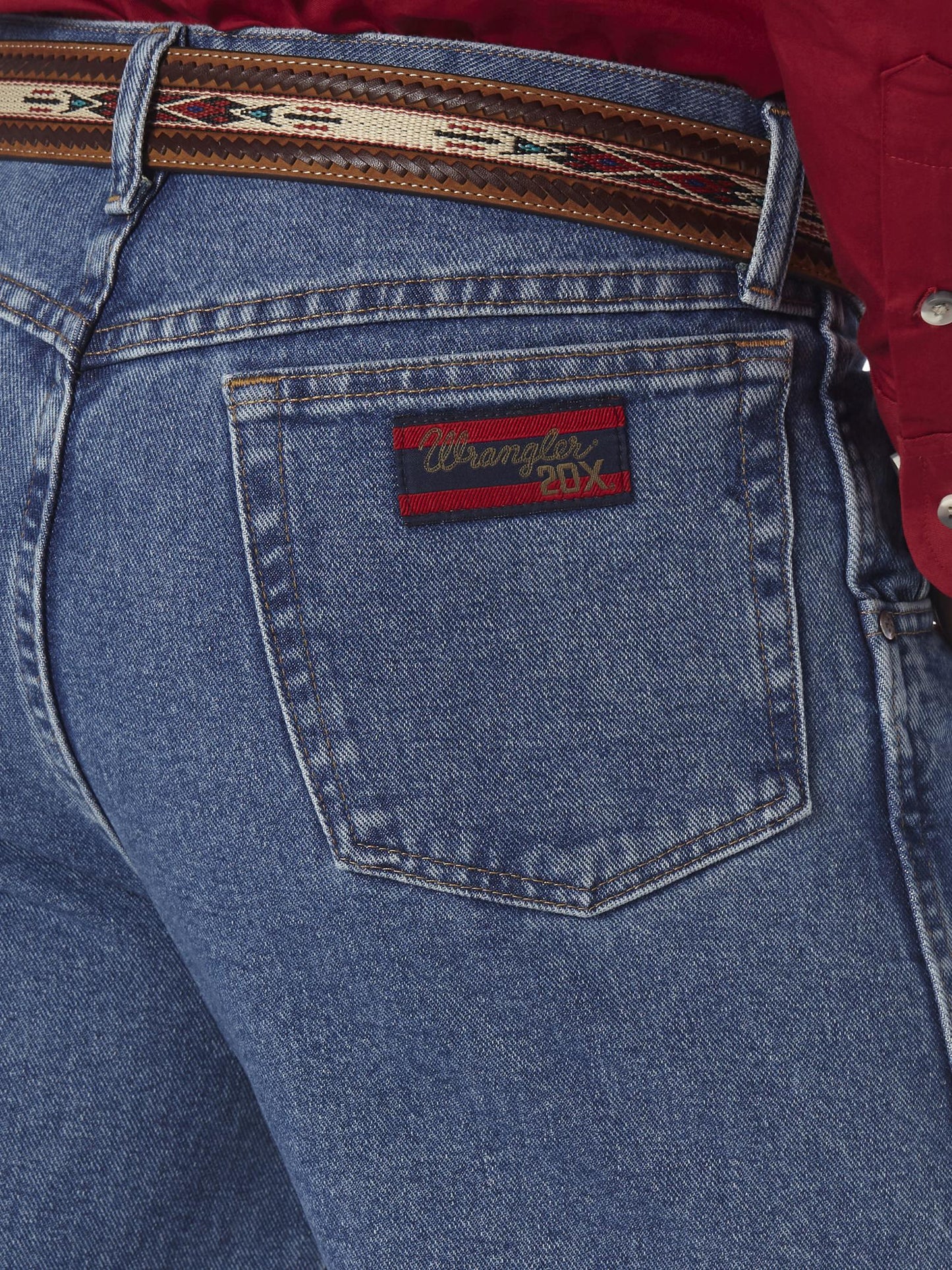 Wrangler® 20X® No. 22 Original Fit Jean - Vintage Denim