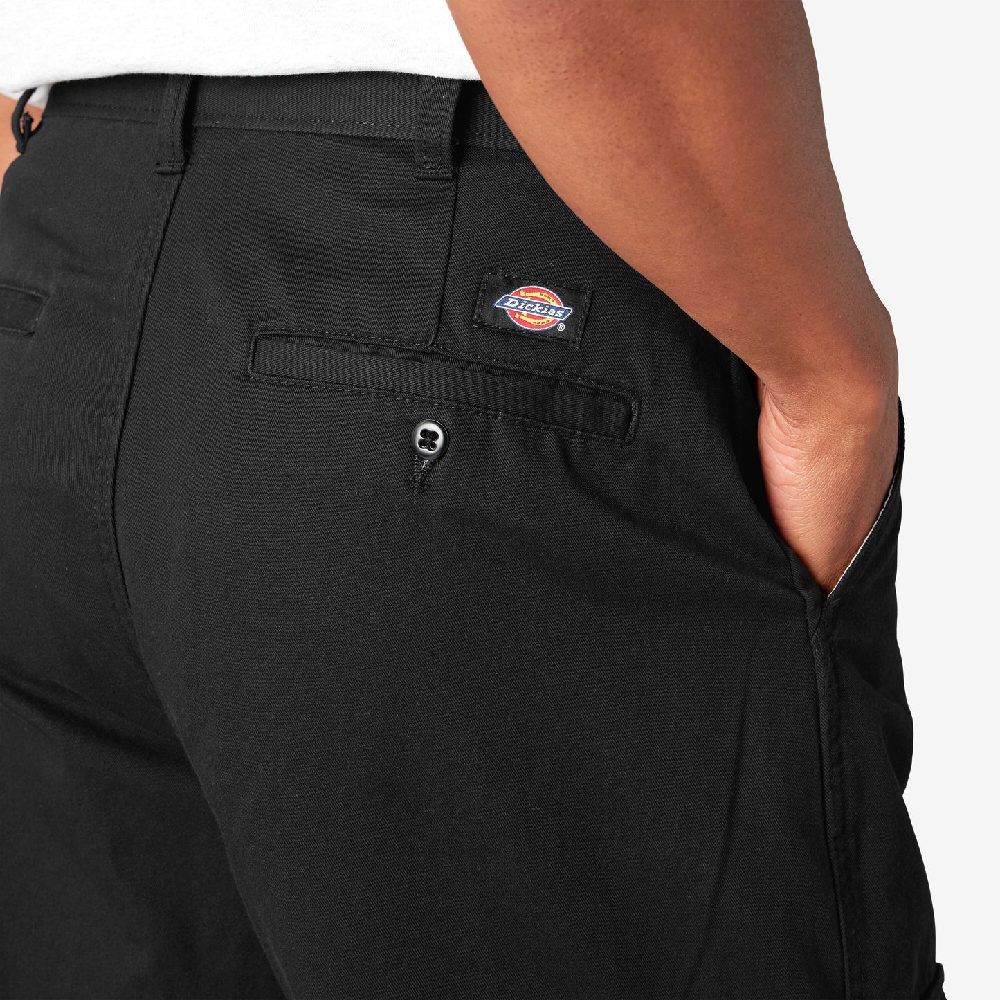 Dickies Loose Fit Cargo Pants - Rinsed Black