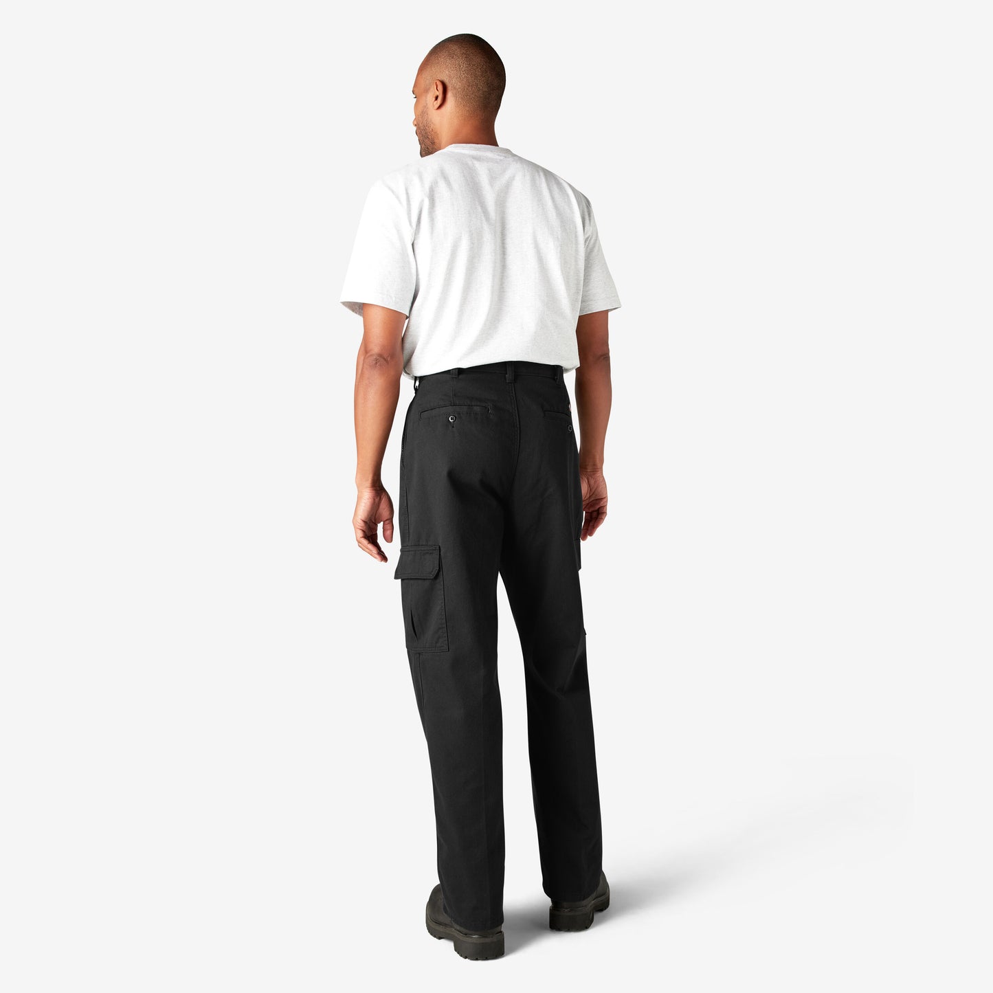 Dickies Loose Fit Cargo Pants - Rinsed Black