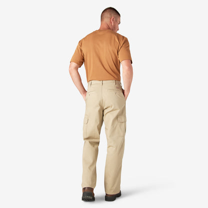 Dickies Loose Fit Cargo Pants - Rinsed Khaki